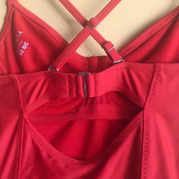 Athleta Red One-Piece Bikini - Picture 4 of 4